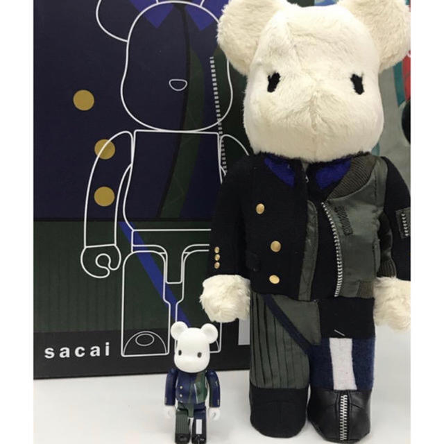 MEDICOM TOY - Sacai Be@rbrick 100% 400% セット 新品未開封の通販 by ...