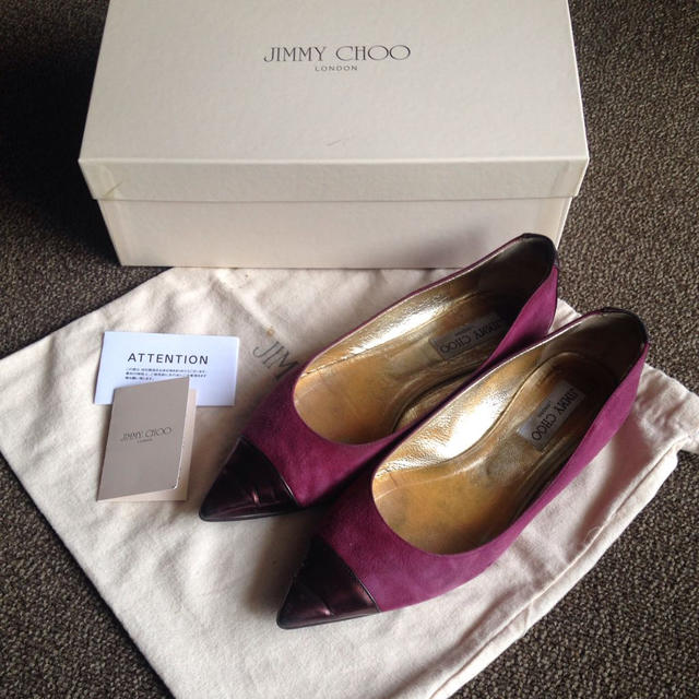 JIMMY CHOO(ジミーチュウ)のジミーポインテッドトゥパンプス♡ レディースの靴/シューズ(ハイヒール/パンプス)の商品写真