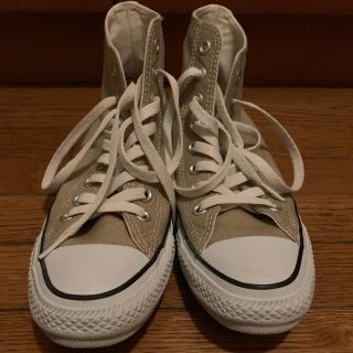 コンバース(CONVERSE)のコンバース ハイカット (ベージュ)(スニーカー)