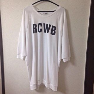 ロデオクラウンズワイドボウル(RODEO CROWNS WIDE BOWL)のRCWB ドルマン型スウェットワンピース(ひざ丈ワンピース)