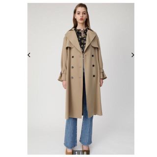 マウジー(moussy)のマウジー OVER SILHOUETTE トレンチコート(トレンチコート)