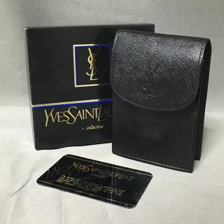 サンローラン(Saint Laurent)のYSL イヴサンローラン サンローラン シガレットケース タバコケース 黒(その他)