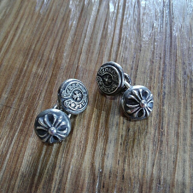 クロムハーツ  CUFFLINKS/カフスボタン クロスボールカフスボタン  メンズ