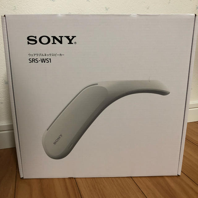 ソニー ウェアラブルネックスピーカー SRS-WS1 SONY スマホ/家電 ...