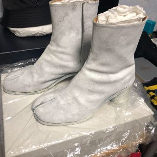 maison margiela 足袋ブーツ ペイントカラー