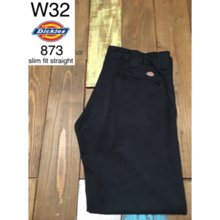 ディッキーズ(Dickies)の３９２０９　アメリカ 輸入 ディッキーズ 　８７３　ブラック　W３２(ワークパンツ/カーゴパンツ)