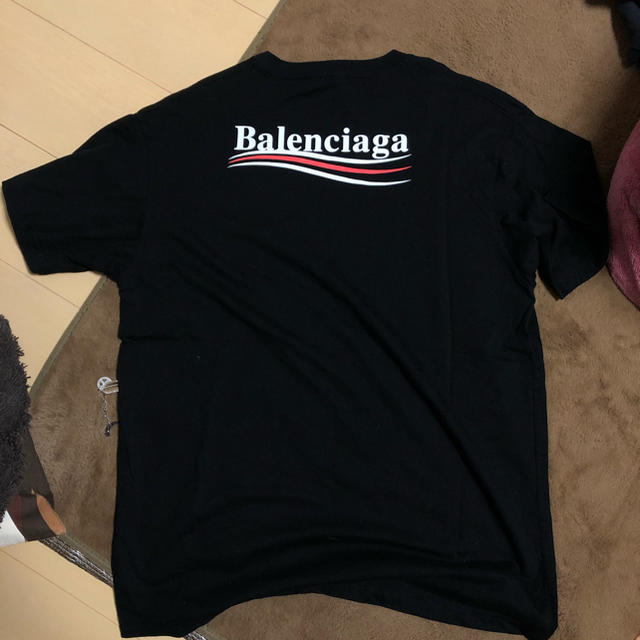 Balenciaga(バレンシアガ)のバレンシアガ balenciaga キャンペーンロゴＴシャツ メンズのトップス(Tシャツ/カットソー(半袖/袖なし))の商品写真