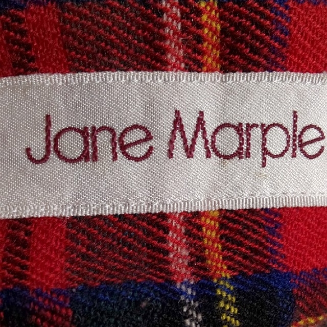 JaneMarple(ジェーンマープル)のJaneMarpleタータンチェック×別珍プリーツスカート レディースのスカート(ミニスカート)の商品写真