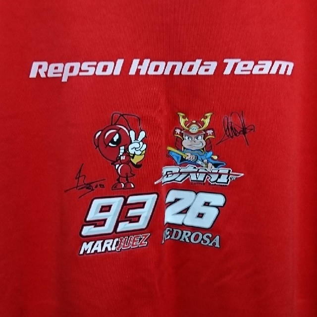 ホンダ(ホンダ)のMotoGP☆ホンダ応援席☆Tシャツ☆マルク・マルケス☆ダニ・ペドロサ☆レプソル スポーツ/アウトドアのスポーツ/アウトドア その他(その他)の商品写真