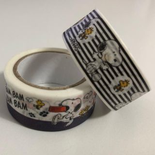 スヌーピー(SNOOPY)の新品 スヌーピー マスキングテープ 2個(テープ/マスキングテープ)