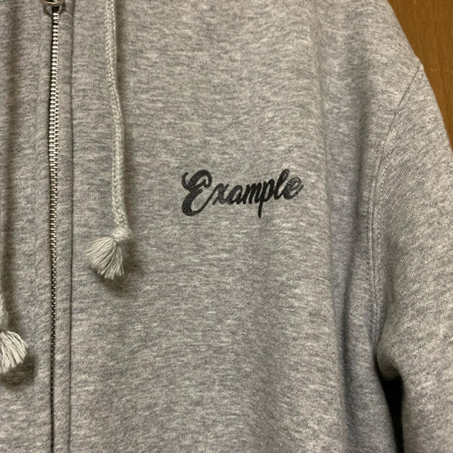 Supreme(シュプリーム)のEXAMPLE ZIP UP SWEAT メンズのトップス(パーカー)の商品写真