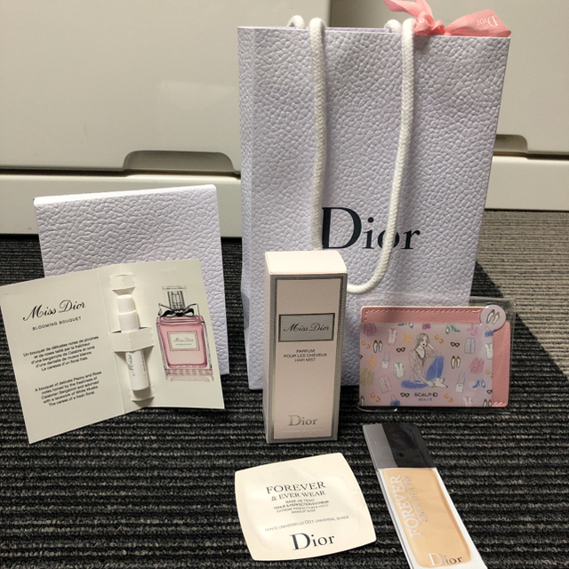 新品 Dior ミスディオール ヘアミスト 香水 ファンデーション 下地 ミラー