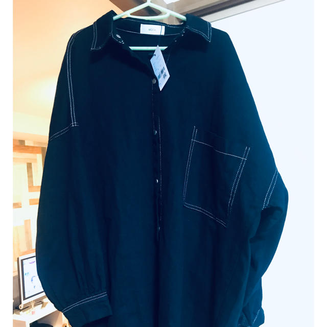 セレクトモカ オーバーサイズシャツ ジャケット 新品未使用タグ付き レディースのトップス(シャツ/ブラウス(長袖/七分))の商品写真