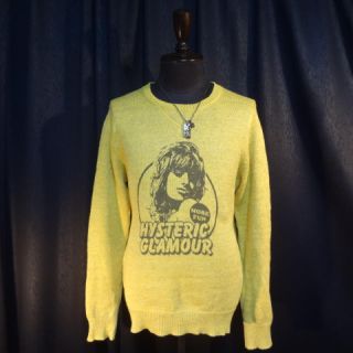 ヒステリックグラマー(HYSTERIC GLAMOUR)の ヒステリックグラマーMORE FUN FLANDERS LINENセーター (ニット/セーター)