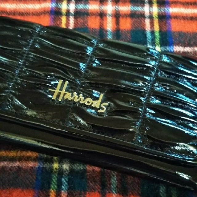 Harrods(ハロッズ)の★ ハロッズ長財布   新品     未使用  キルティング  ブラック レディースのファッション小物(財布)の商品写真