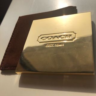 コーチ(COACH)の【USED】COACH 手鏡 値下げ☆(ミラー)