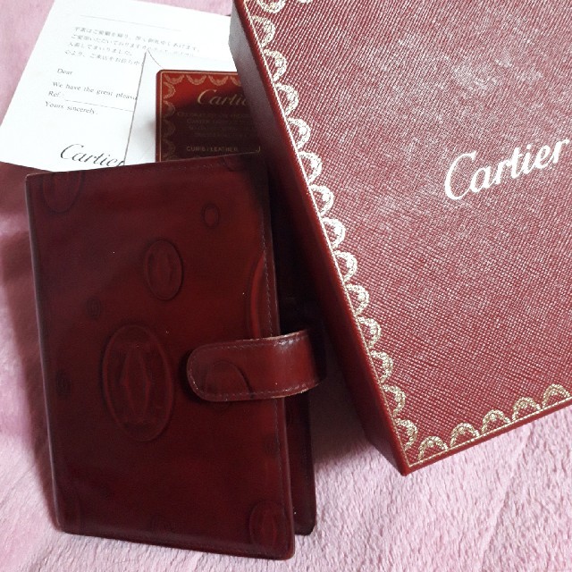 Cartier(カルティエ)の専用です！　カルティエ　手帳　スケジュール帳　 レディースのファッション小物(その他)の商品写真