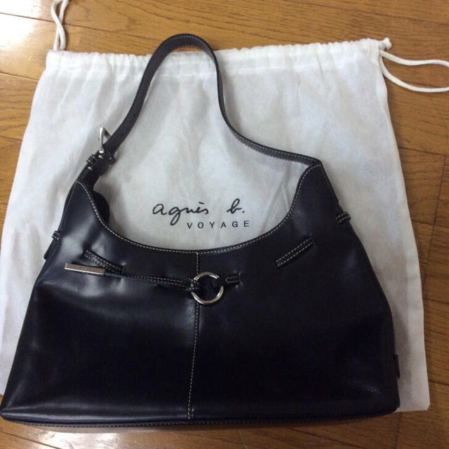agnes b.(アニエスベー)のアニエスベー♡レザーバック レディースのバッグ(ショルダーバッグ)の商品写真