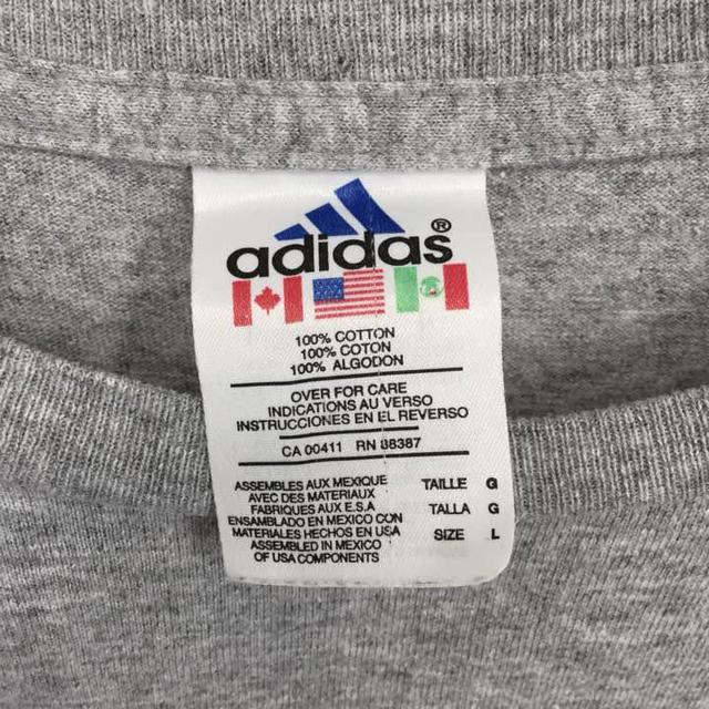 adidas(アディダス)の90s adidas アディダス Tシャツ デカロゴ メンズのトップス(Tシャツ/カットソー(半袖/袖なし))の商品写真