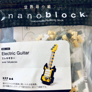 カワダ(Kawada)のnanoblock ナノブロック エレキギター 新品未開封(模型/プラモデル)