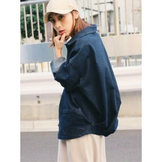 アメリヴィンテージ(Ameri VINTAGE)の【新品】AMERI アメリ / ONE WASH VOLUME DENIM JK(Gジャン/デニムジャケット)