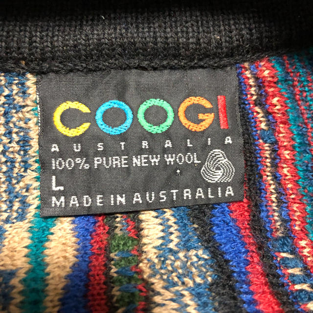 COOGI(クージー)のCOOGI クージー 90's 3Dニット ヴィンテージ オーストラリア製 メンズのトップス(ニット/セーター)の商品写真