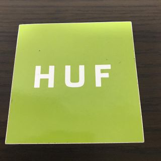 ハフ(HUF)の【縦横9.8cm】HUF  boxロゴ ステッカー(ステッカー)