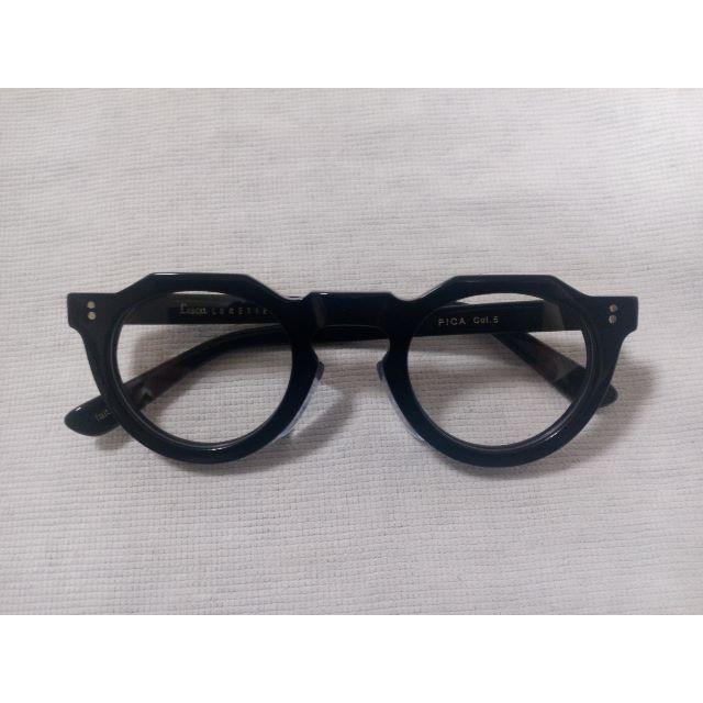 タイムセール中!新品LESCA LUNETIER PICA BLACK43/26の通販 by La