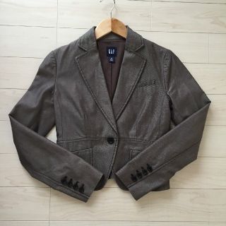 ギャップ(GAP)の【GAP】ジャケット 00（S）サイズ 美品(テーラードジャケット)