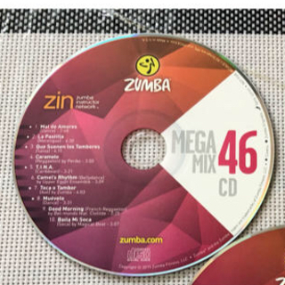ズンバ(Zumba)のZUMBA CD ‘MEGA MIX’ Vol.46(スポーツ/フィットネス)