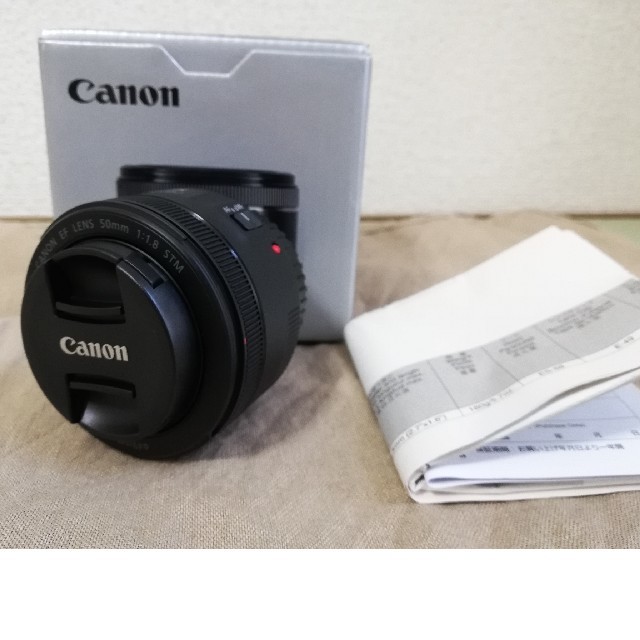 Canon(キヤノン)のCanon　EF50mm f/1.8 STM  スマホ/家電/カメラのカメラ(レンズ(単焦点))の商品写真