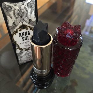 アナスイ(ANNA SUI)の☆アナスイ☆星形  黒リップ(その他)