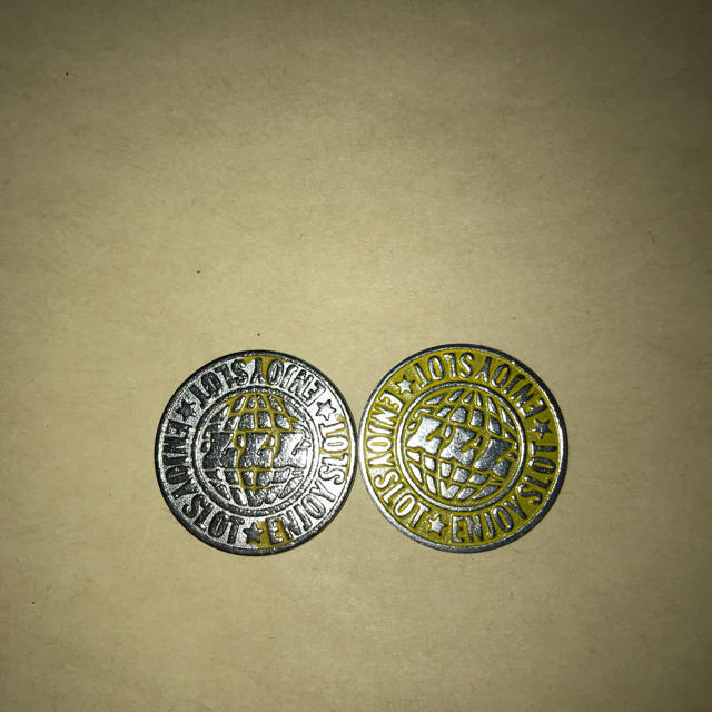 パチスロ機用メダル（コイン）25パイ4000枚 同一絵柄 黄色777cの通販 