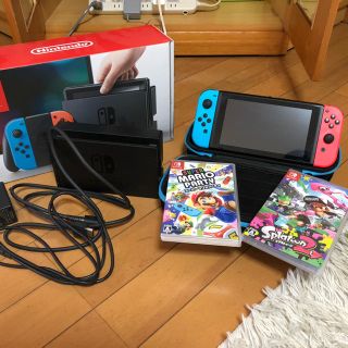 ニンテンドースイッチ(Nintendo Switch)の任天堂Switch(家庭用ゲーム機本体)