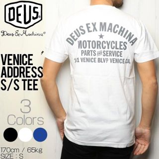 デウスエクスマキナ(Deus ex Machina)のデウス エクス マキナ VENICE ADDRESS TEE 半袖Tシャツ(Tシャツ/カットソー(半袖/袖なし))