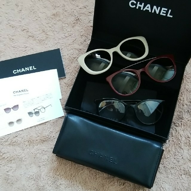 セットアップ CHANEL - 大人気完売品　シャネル　クリップオン　サングラス サングラス/メガネ