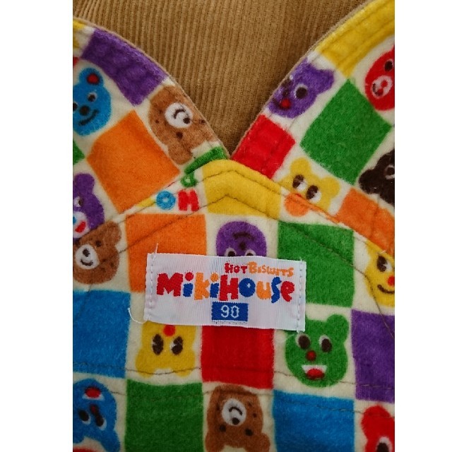 mikihouse(ミキハウス)のオーバーオール キッズ/ベビー/マタニティのキッズ服男の子用(90cm~)(その他)の商品写真