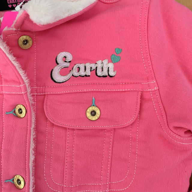 EARTHMAGIC(アースマジック)のアースマジック新品150定価16800ジャンバー キッズ/ベビー/マタニティのキッズ服女の子用(90cm~)(ジャケット/上着)の商品写真