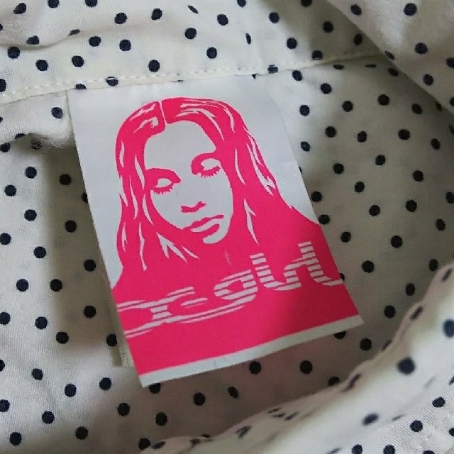 X-girl(エックスガール)のx-girl　半袖シャツ レディースのトップス(Tシャツ(半袖/袖なし))の商品写真