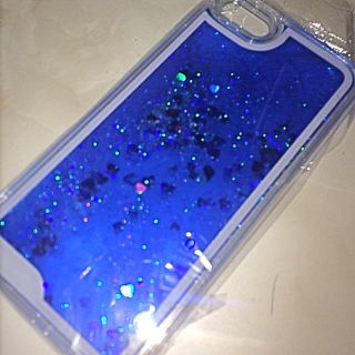 バブルス(Bubbles)のハートキラキラiphoneケース(その他)