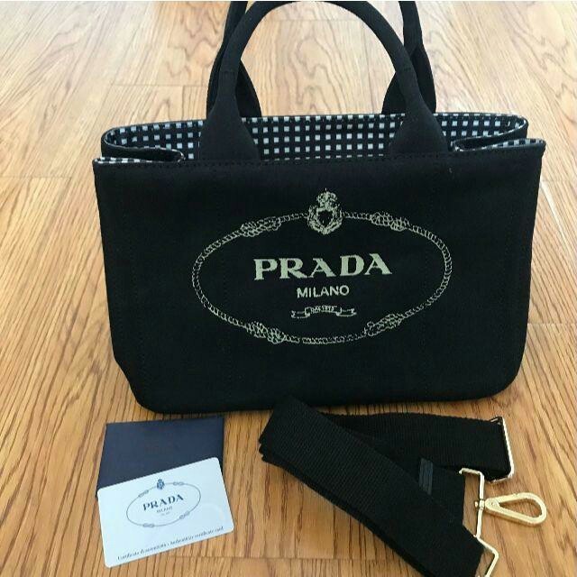 PRADA - PRADA プラダ カナパ Sサイズ ブラックの通販 by じゅ's shop｜プラダならラクマ