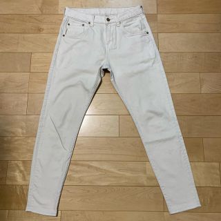 プラステ(PLST)のプラステ 白スリムデニム size25  DI38(デニム/ジーンズ)