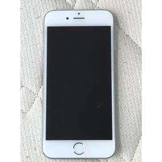 アイフォーン(iPhone)のiphone6 au バッテリー交換済み au シルバー(スマートフォン本体)