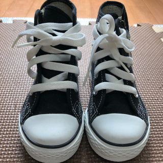 コンバース(CONVERSE)のコンバース ハイカット 黒 16.0(スニーカー)