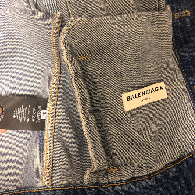 Balenciaga 36の通販 by ぽん's shop｜バレンシアガならラクマ - balenciaga デニムジャケット 最新品国産