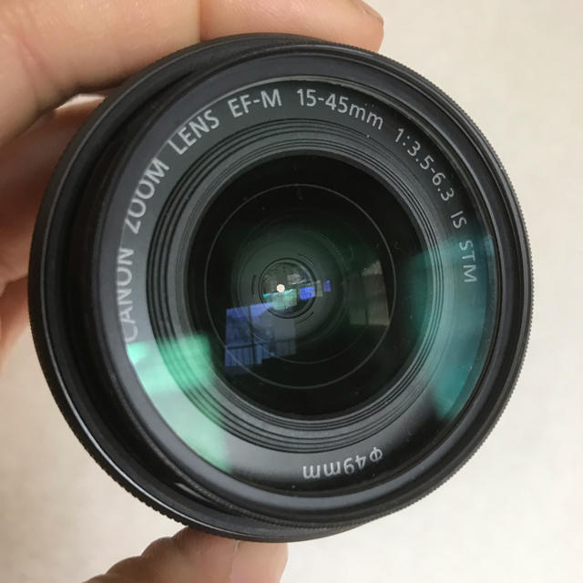 Canon(キヤノン)の【しうちん様専用】キヤノン EF-M 15-45mm  スマホ/家電/カメラのカメラ(レンズ(ズーム))の商品写真