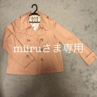 クレドソル(CLEF DE SOL)のmiiruさま専用(スプリングコート)