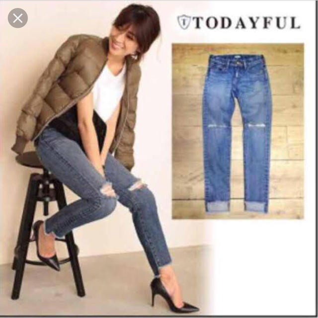 TODAYFUL(トゥデイフル)のSamantha's Denim レディースのパンツ(デニム/ジーンズ)の商品写真