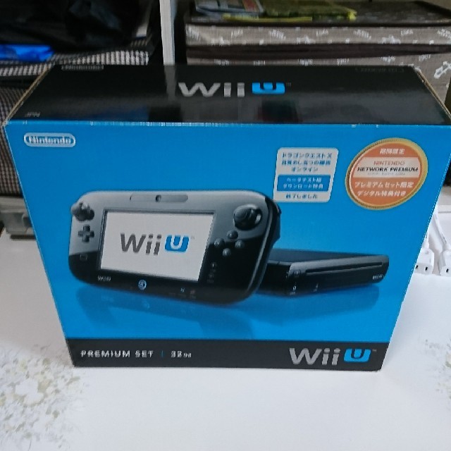 Wii U - wiiu 32GB 本体 黒 セットの通販 by ショップQQ｜ウィーユーならラクマ
