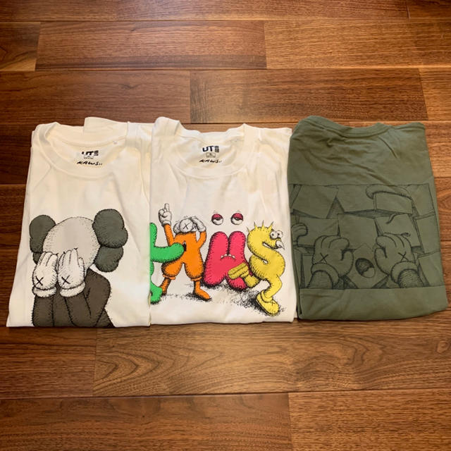 KAWS 半袖Tシャツ　3枚セット　4XL